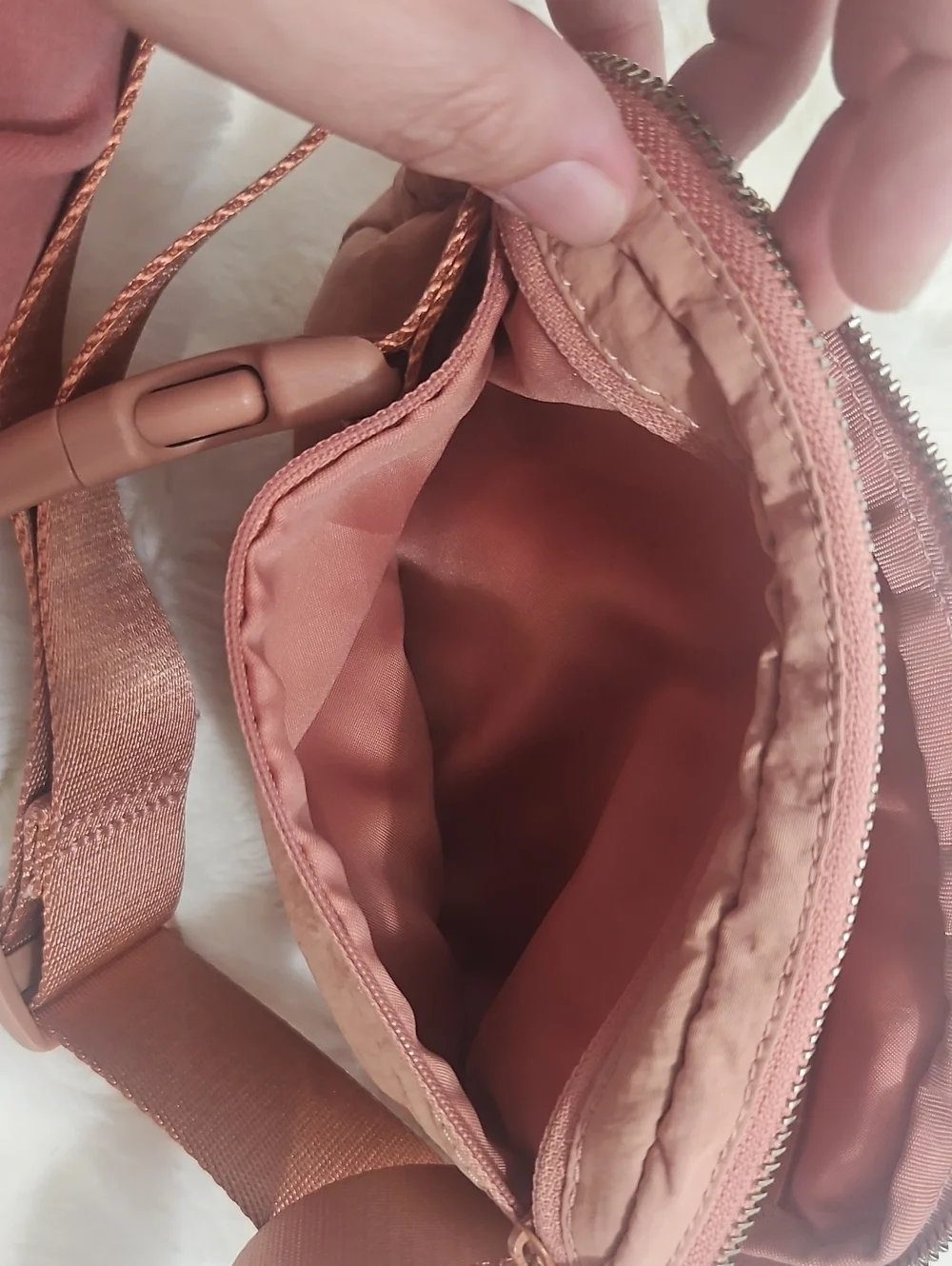 Lululemon Everywhere Belt Bag 1L OG Dusty Rose Blush Pink